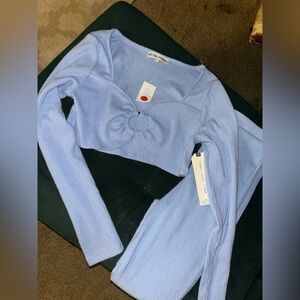 Baby blue 2 piece set